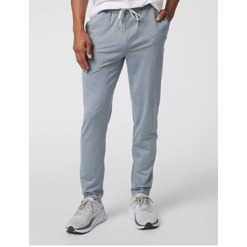 Vuori Ponto Performance Pant 30" in Steel Heather Men's Size Medium